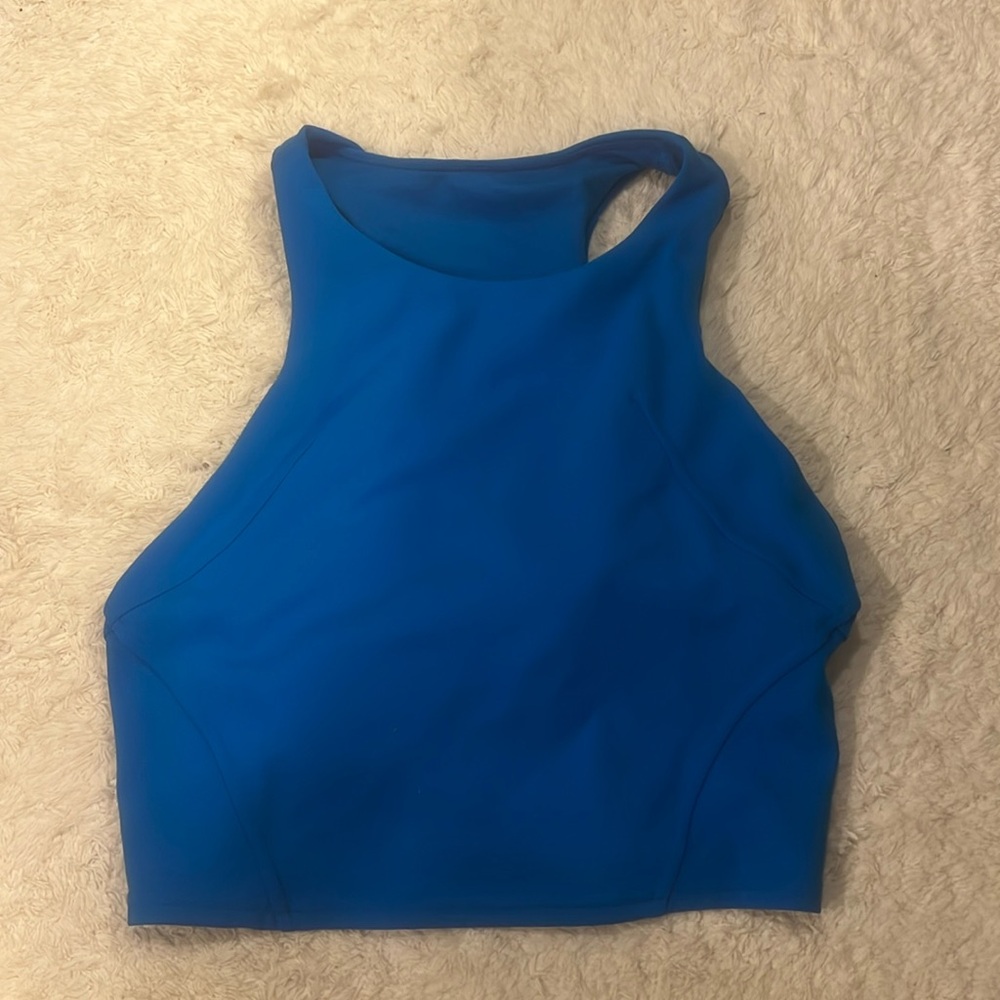 Blue Lulu lemon workout top!
